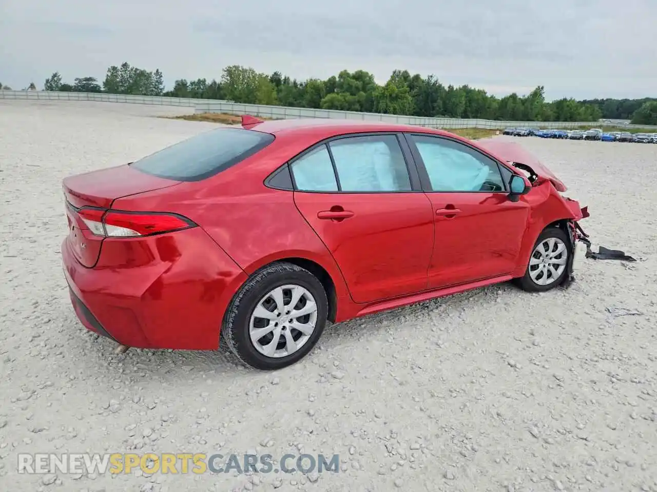 3 fotografías del automóvil dañado 5YFEPMAE7MP221268 TOYOTA COROLLA 2021