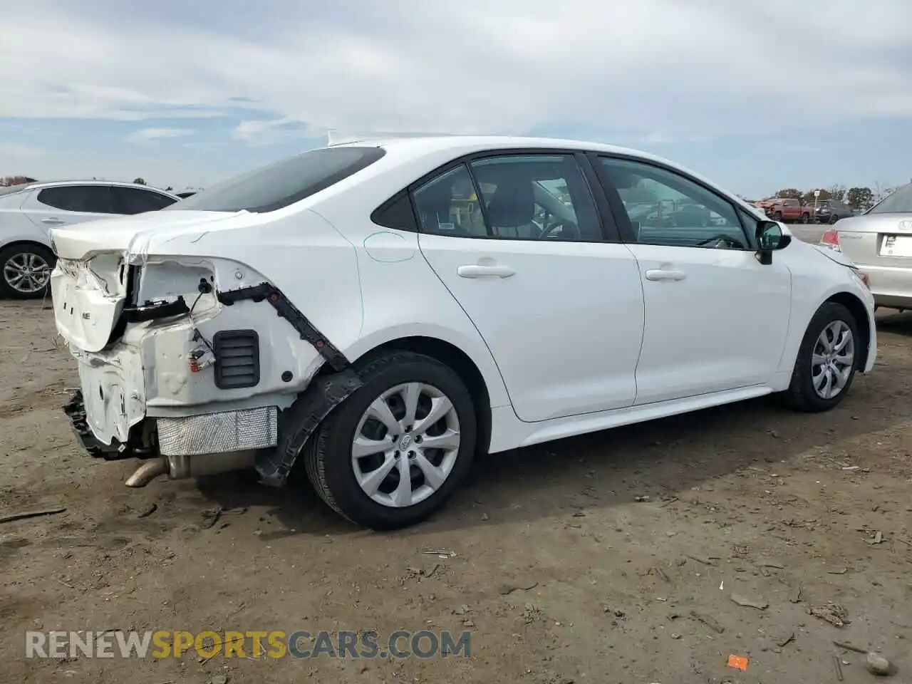 3 Photograph of a damaged car 5YFEPMAE7MP223778 TOYOTA COROLLA 2021