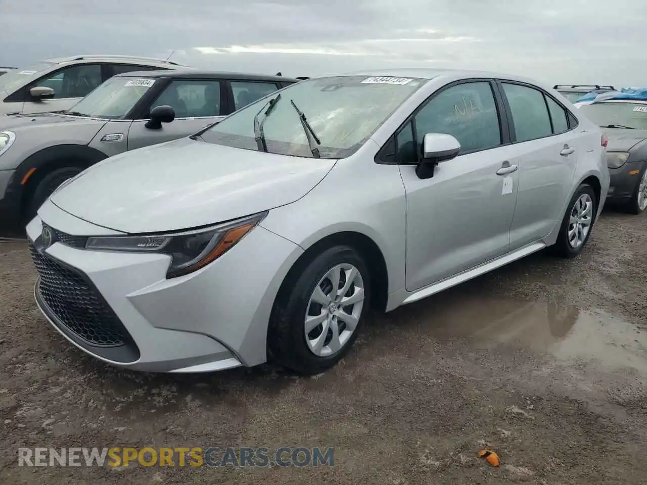 1 Photograph of a damaged car 5YFEPMAE7MP226082 TOYOTA COROLLA 2021