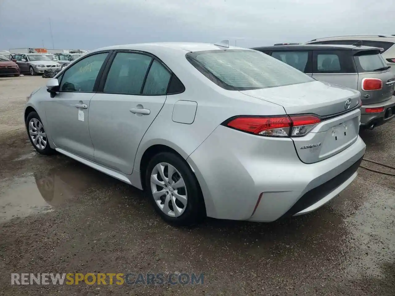 2 Photograph of a damaged car 5YFEPMAE7MP226082 TOYOTA COROLLA 2021