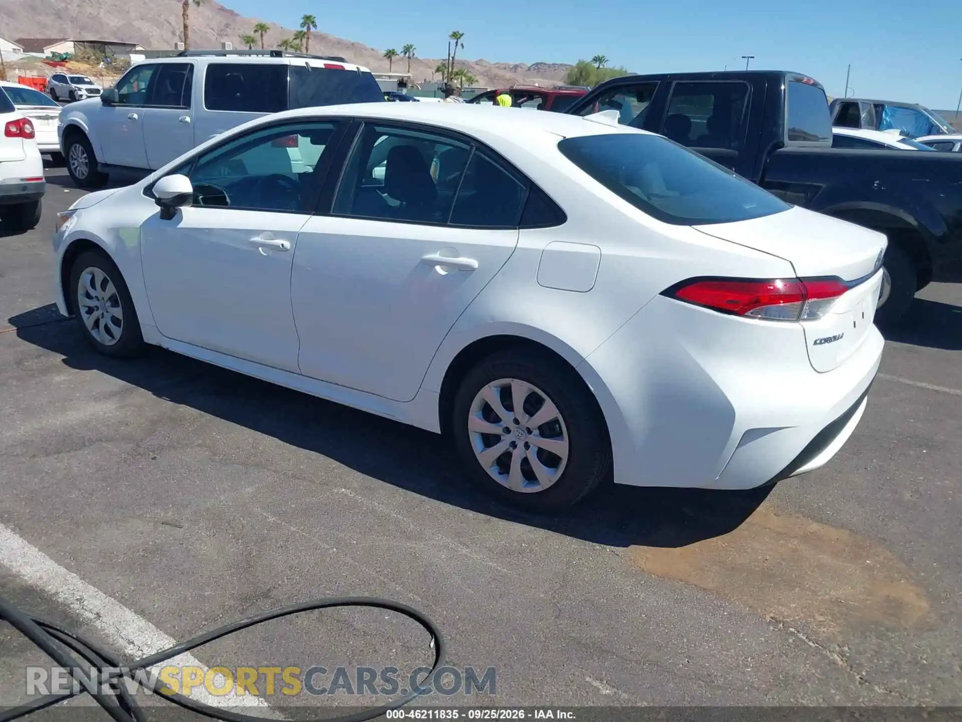 3 Photograph of a damaged car 5YFEPMAE7MP227720 TOYOTA COROLLA 2021