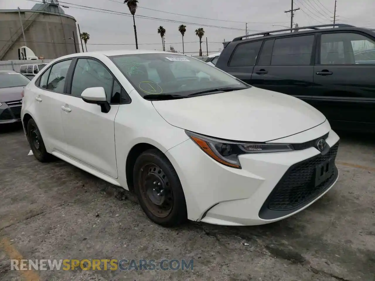 1 fotografías del automóvil dañado 5YFEPMAE7MP228611 TOYOTA COROLLA 2021