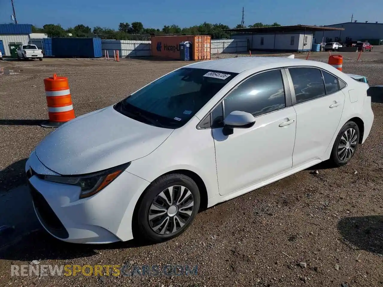 1 Photograph of a damaged car 5YFEPMAE7MP230844 TOYOTA COROLLA 2021