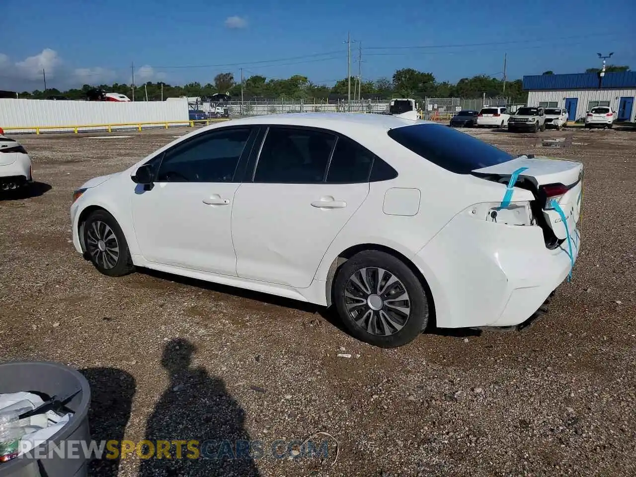 2 Photograph of a damaged car 5YFEPMAE7MP230844 TOYOTA COROLLA 2021
