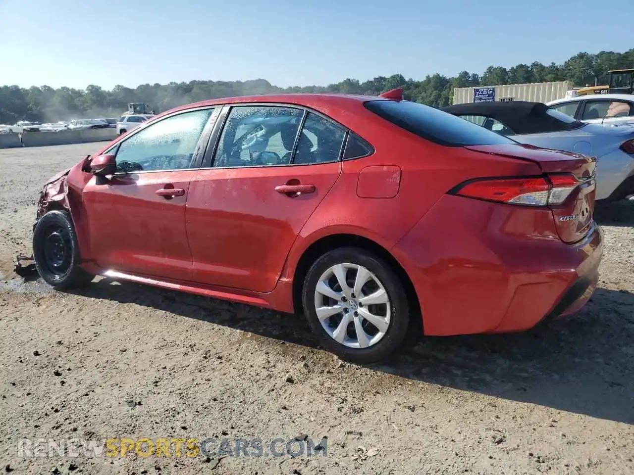 2 Photograph of a damaged car 5YFEPMAE7MP230925 TOYOTA COROLLA 2021