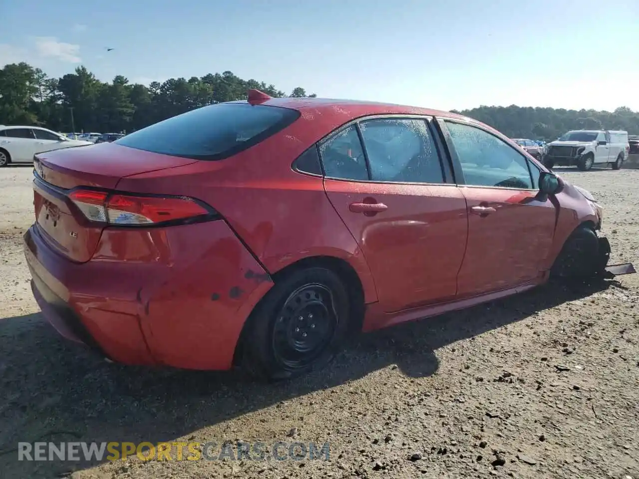 3 Photograph of a damaged car 5YFEPMAE7MP230925 TOYOTA COROLLA 2021