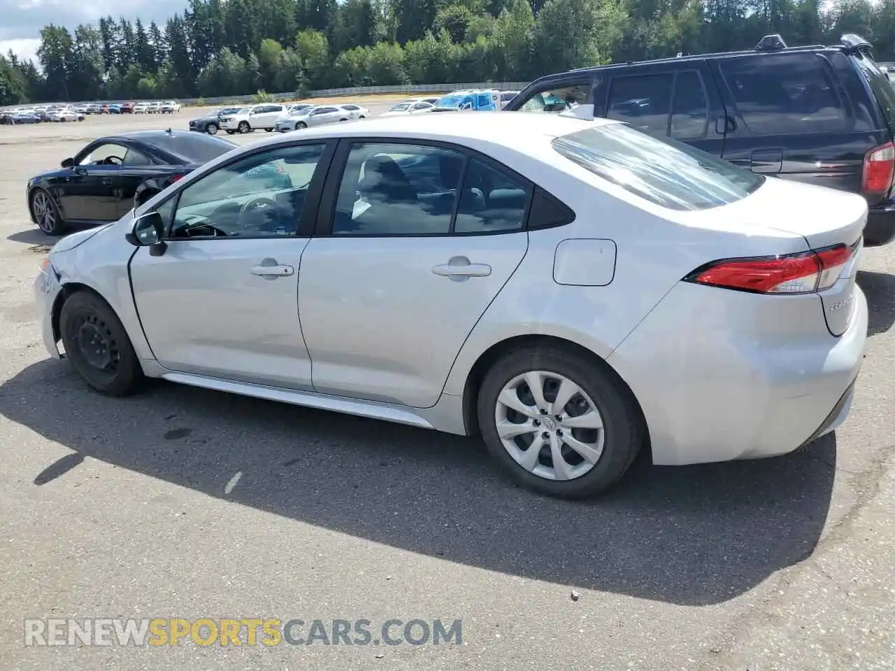 2 Photograph of a damaged car 5YFEPMAE7MP233582 TOYOTA COROLLA 2021