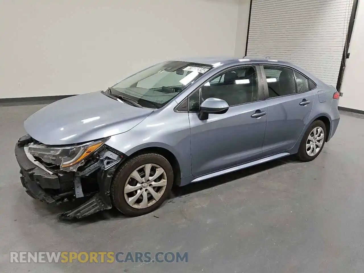 1 Photograph of a damaged car 5YFEPMAE7MP235493 TOYOTA COROLLA 2021