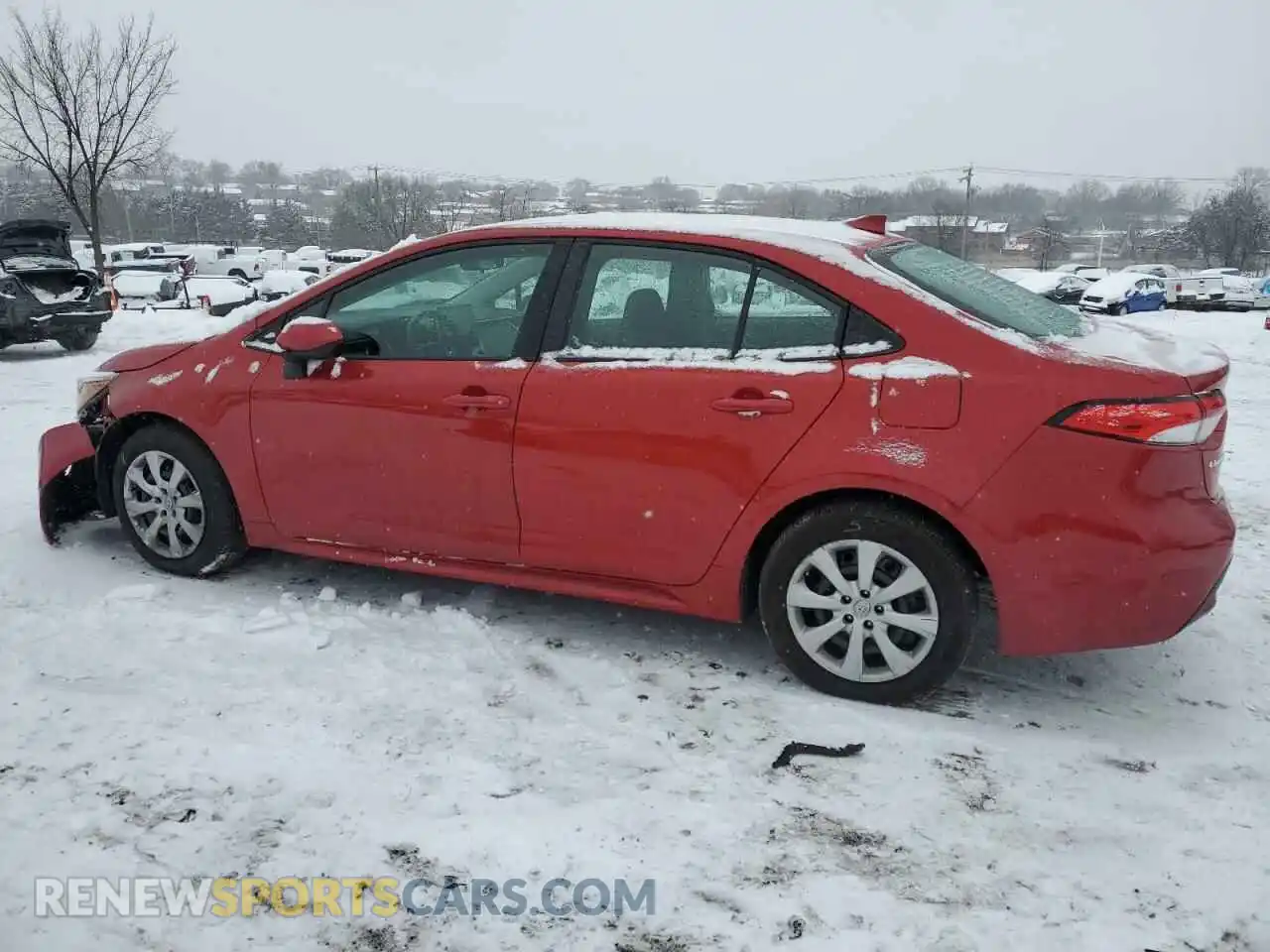 2 Photograph of a damaged car 5YFEPMAE7MP238667 TOYOTA COROLLA 2021
