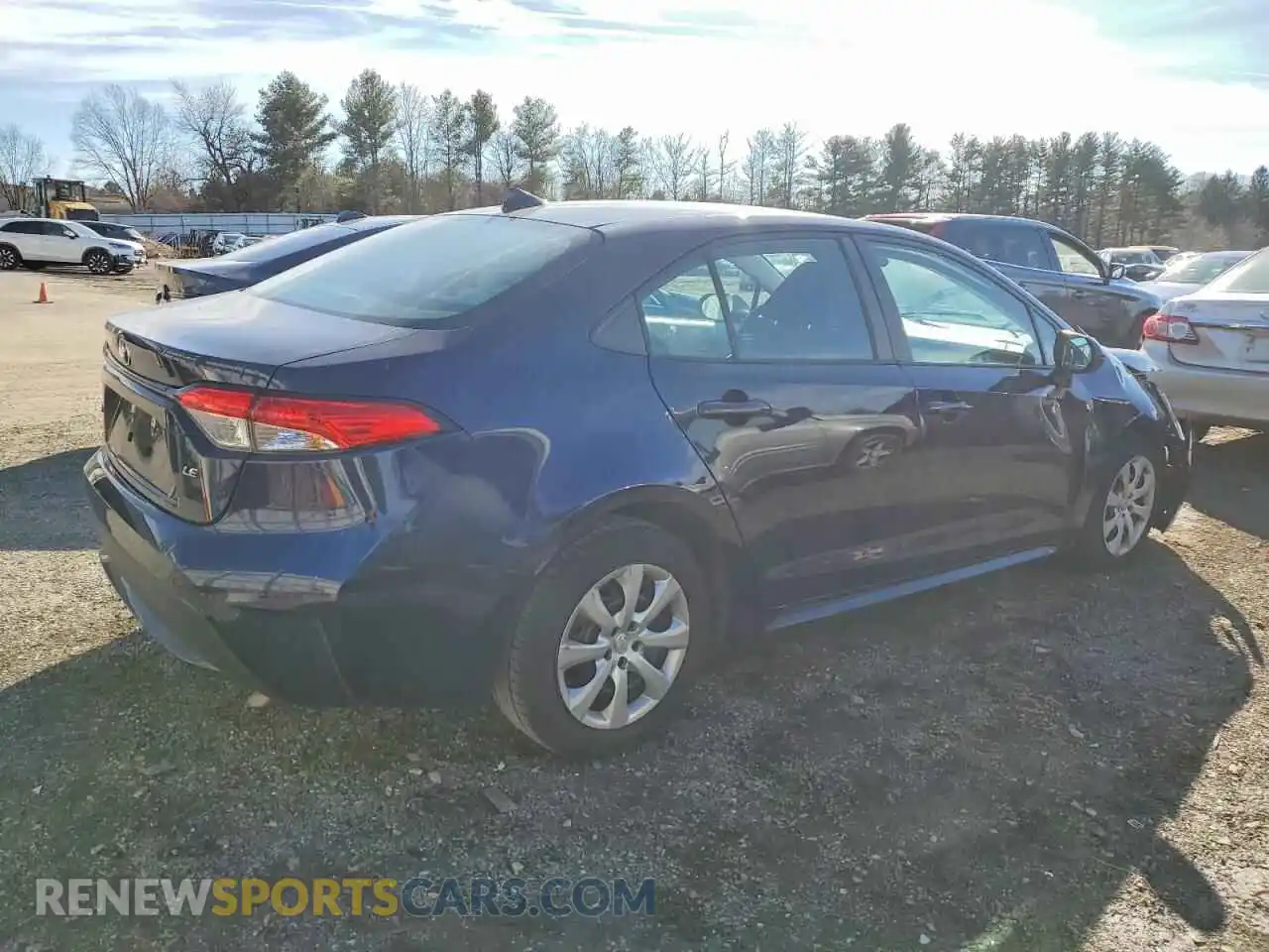 3 Photograph of a damaged car 5YFEPMAE7MP239091 TOYOTA COROLLA 2021