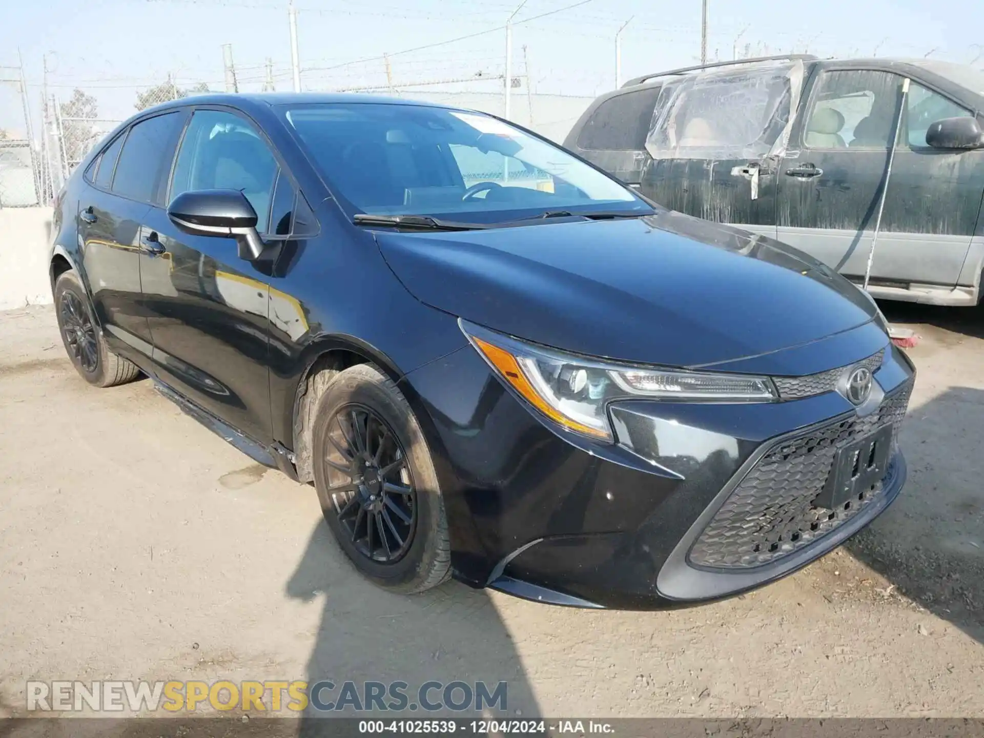 1 Photograph of a damaged car 5YFEPMAE7MP239432 TOYOTA COROLLA 2021