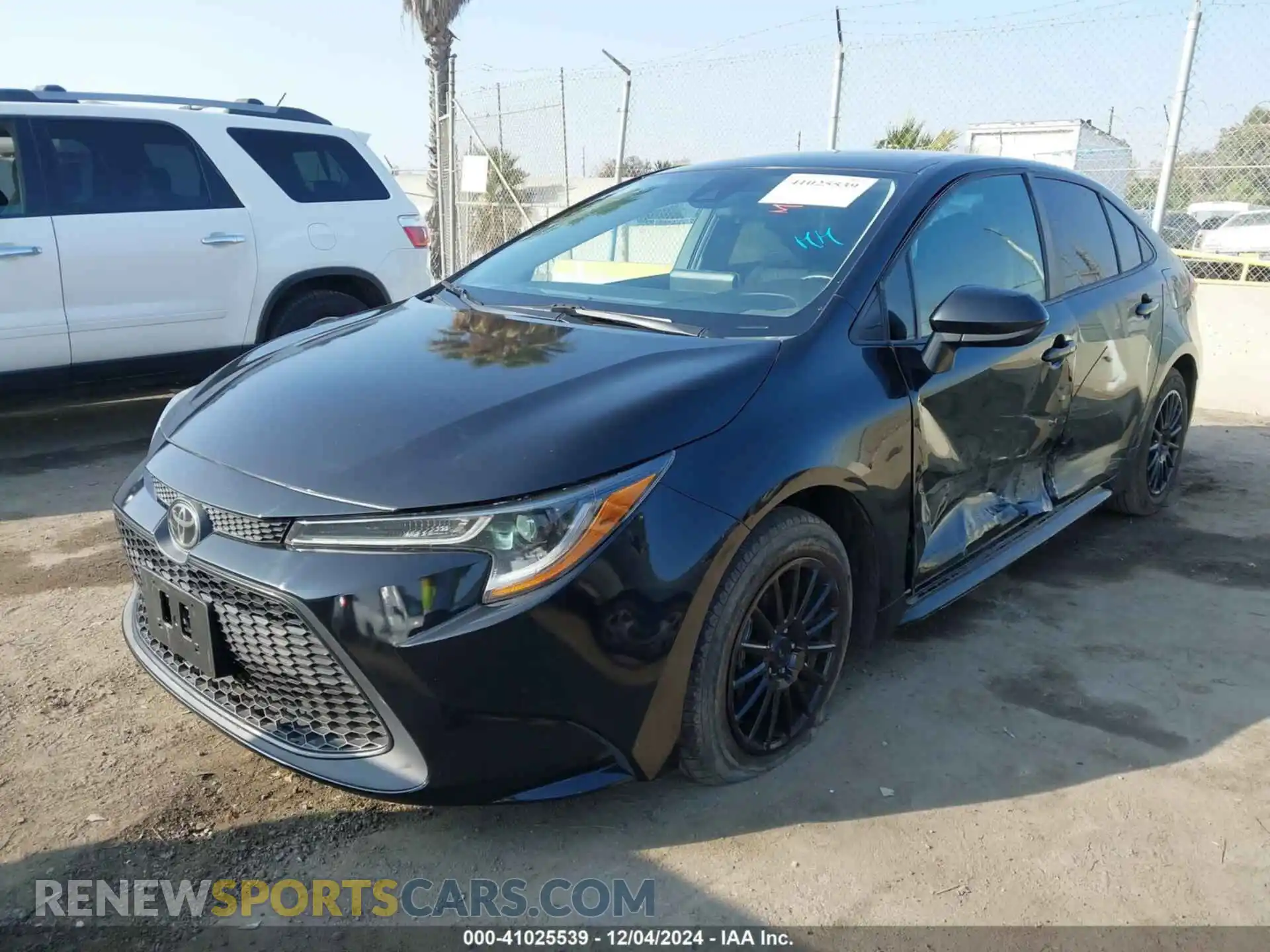 2 Photograph of a damaged car 5YFEPMAE7MP239432 TOYOTA COROLLA 2021