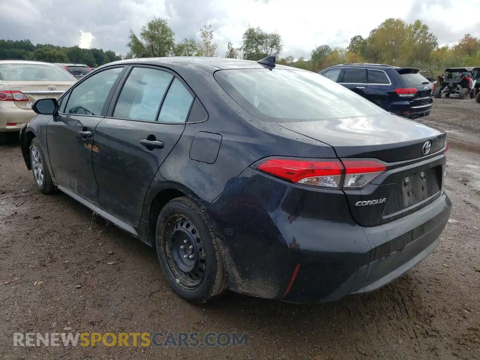 3 Photograph of a damaged car 5YFEPMAE7MP241116 TOYOTA COROLLA 2021