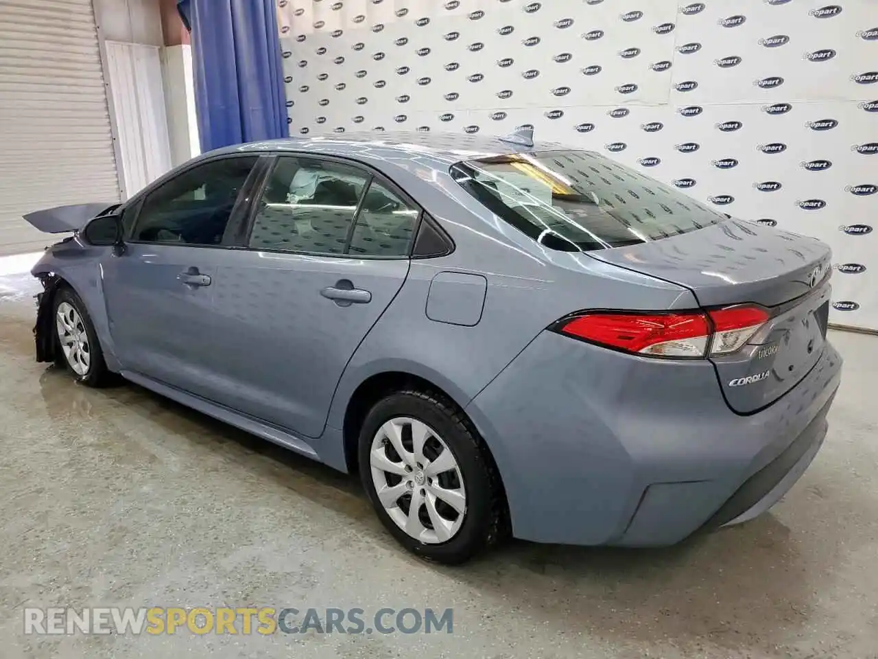 2 Photograph of a damaged car 5YFEPMAE7MP242282 TOYOTA COROLLA 2021