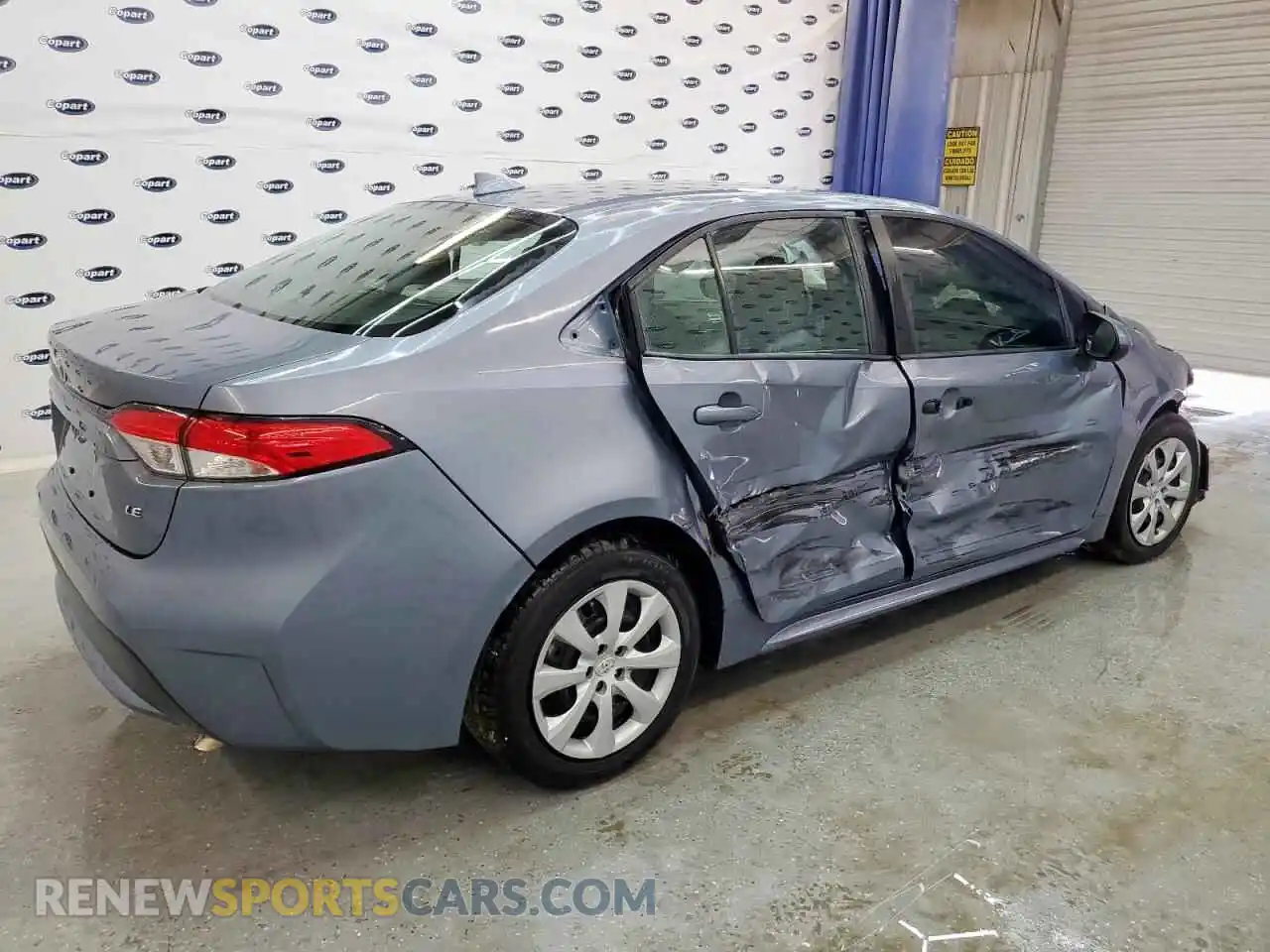 3 Photograph of a damaged car 5YFEPMAE7MP242282 TOYOTA COROLLA 2021