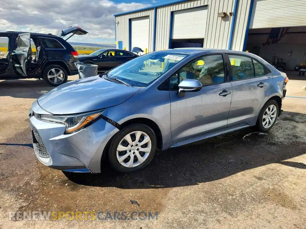 1 fotografías del automóvil dañado 5YFEPMAE7MP244209 TOYOTA COROLLA 2021