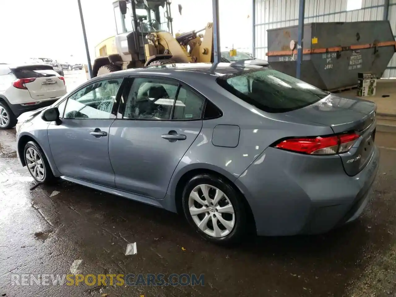 2 Photograph of a damaged car 5YFEPMAE7MP245537 TOYOTA COROLLA 2021