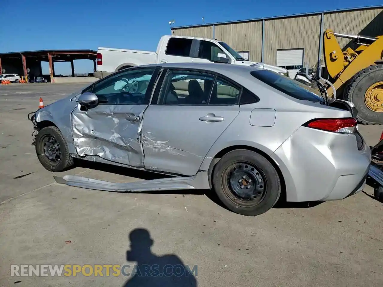 2 Photograph of a damaged car 5YFEPMAE7MP247885 TOYOTA COROLLA 2021