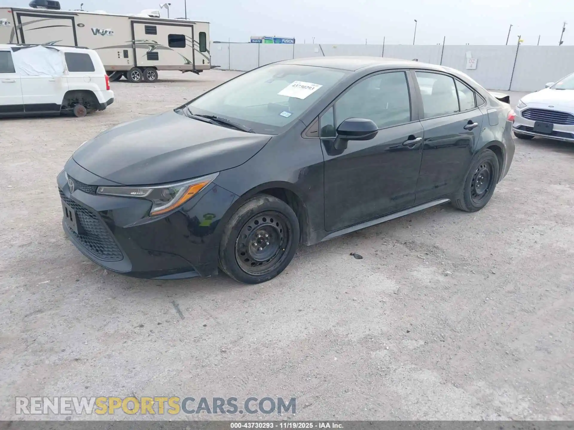 2 Photograph of a damaged car 5YFEPMAE7MP249541 TOYOTA COROLLA 2021