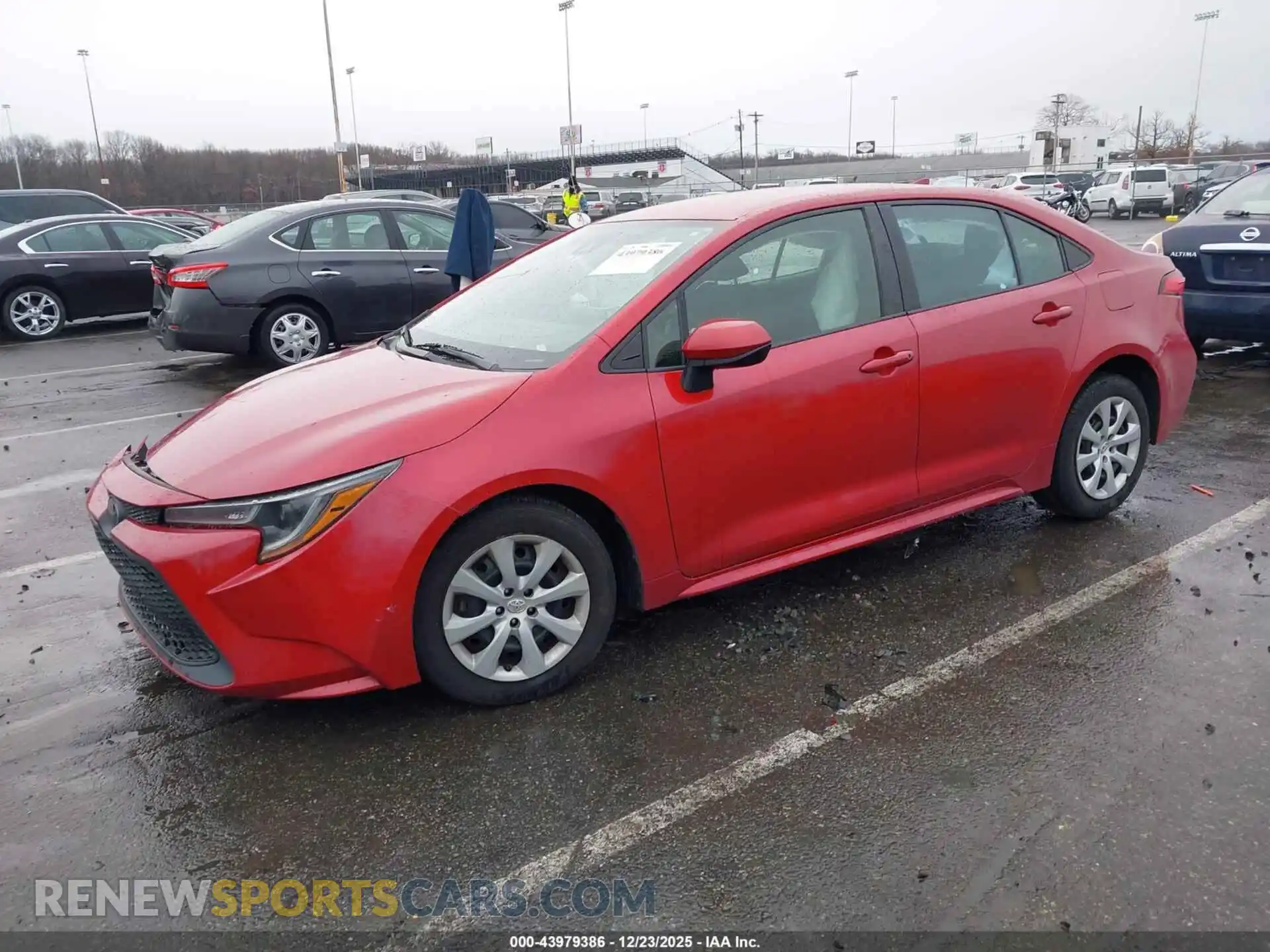 2 Photograph of a damaged car 5YFEPMAE7MP265951 TOYOTA COROLLA 2021