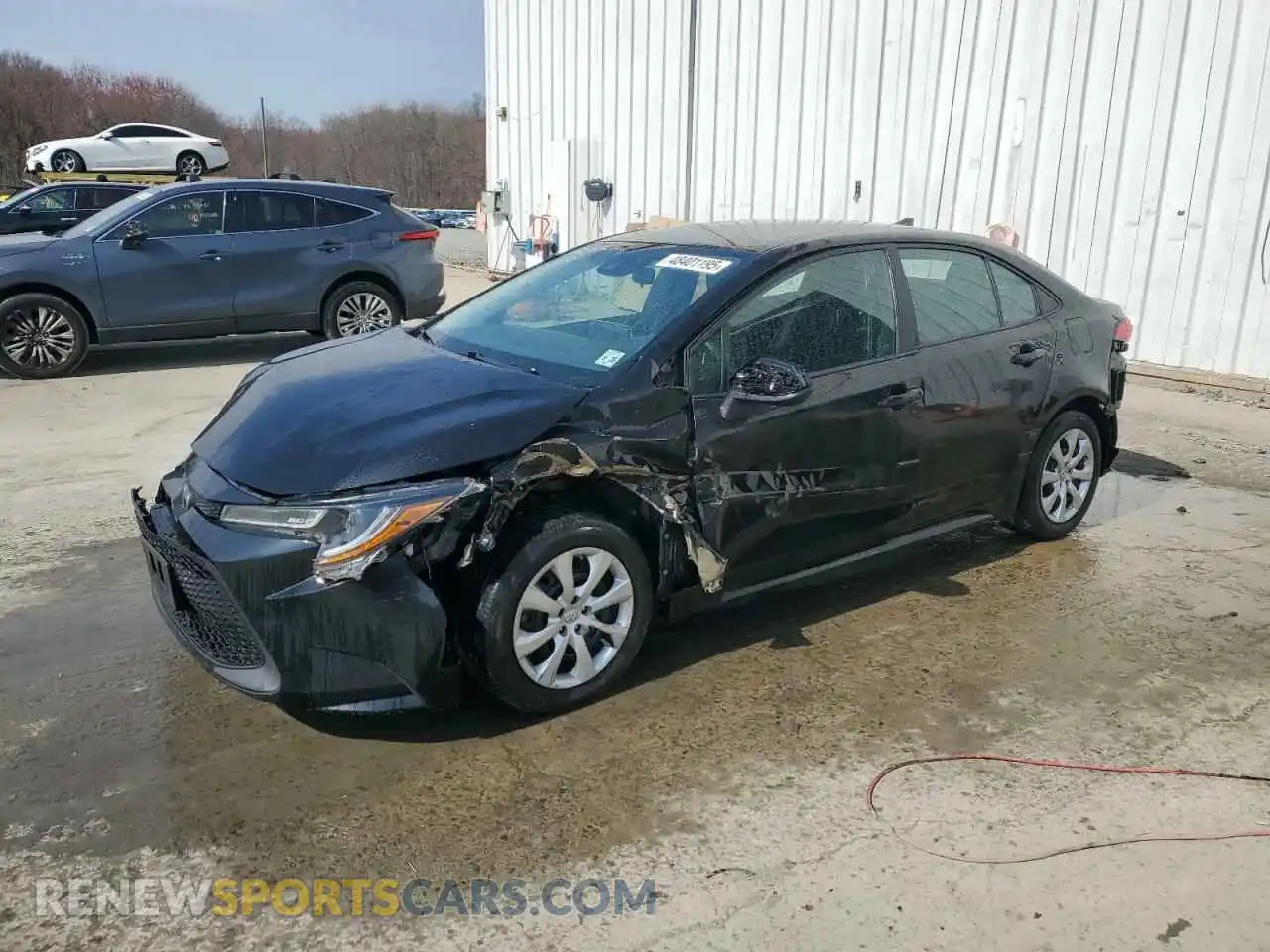 1 Photograph of a damaged car 5YFEPMAE7MP267618 TOYOTA COROLLA 2021