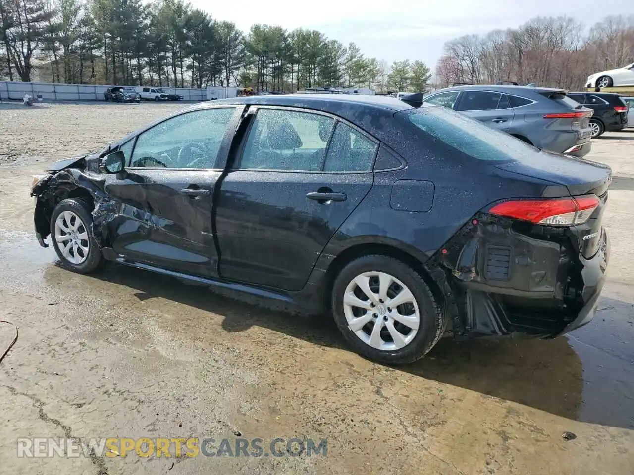 2 Photograph of a damaged car 5YFEPMAE7MP267618 TOYOTA COROLLA 2021