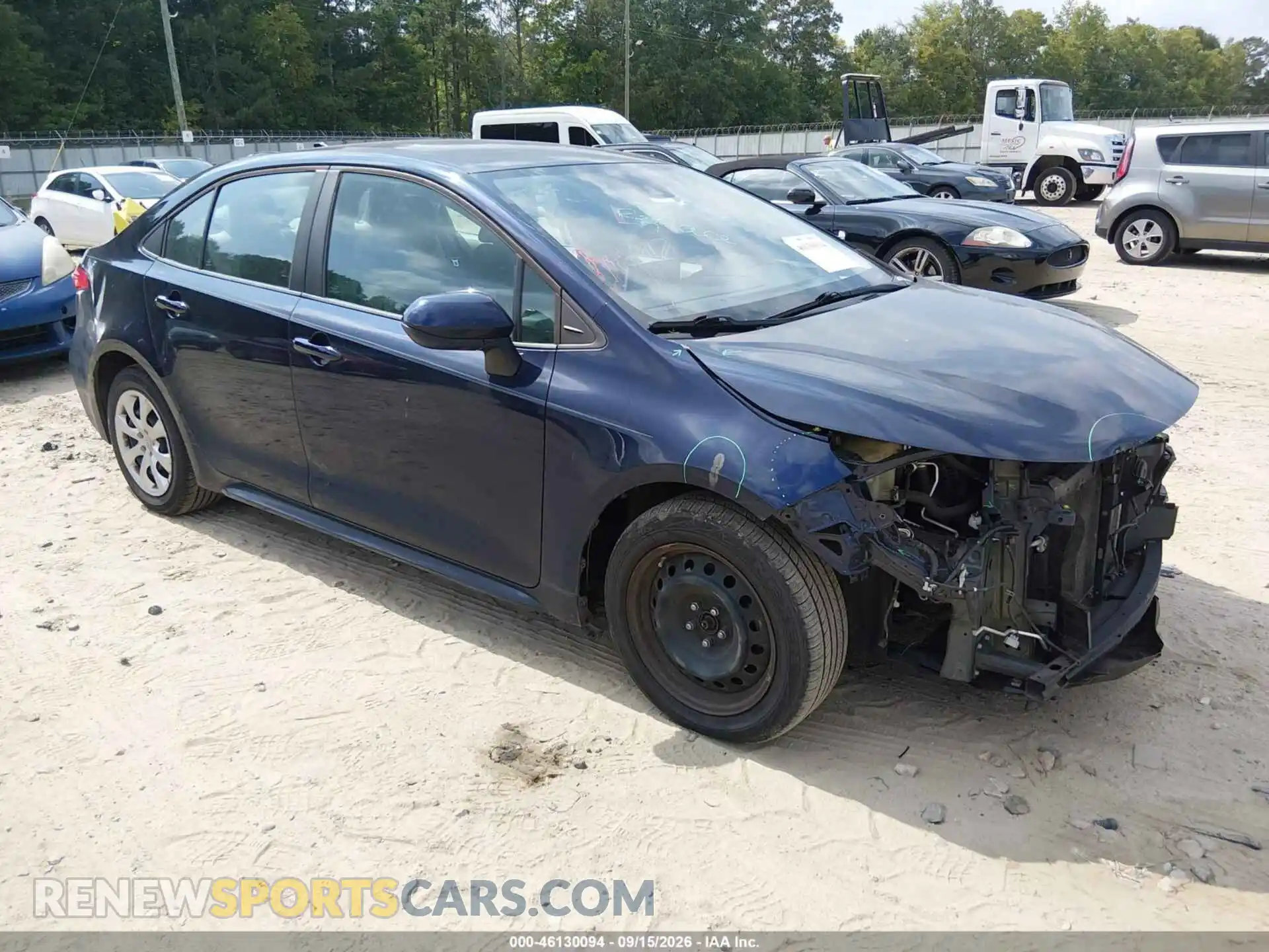 1 Photograph of a damaged car 5YFEPMAE7MP269014 TOYOTA COROLLA 2021