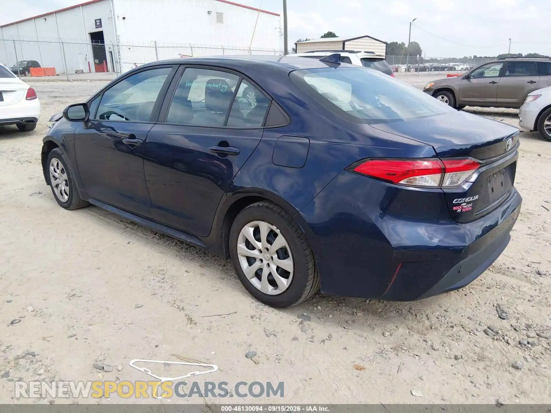 3 Photograph of a damaged car 5YFEPMAE7MP269014 TOYOTA COROLLA 2021