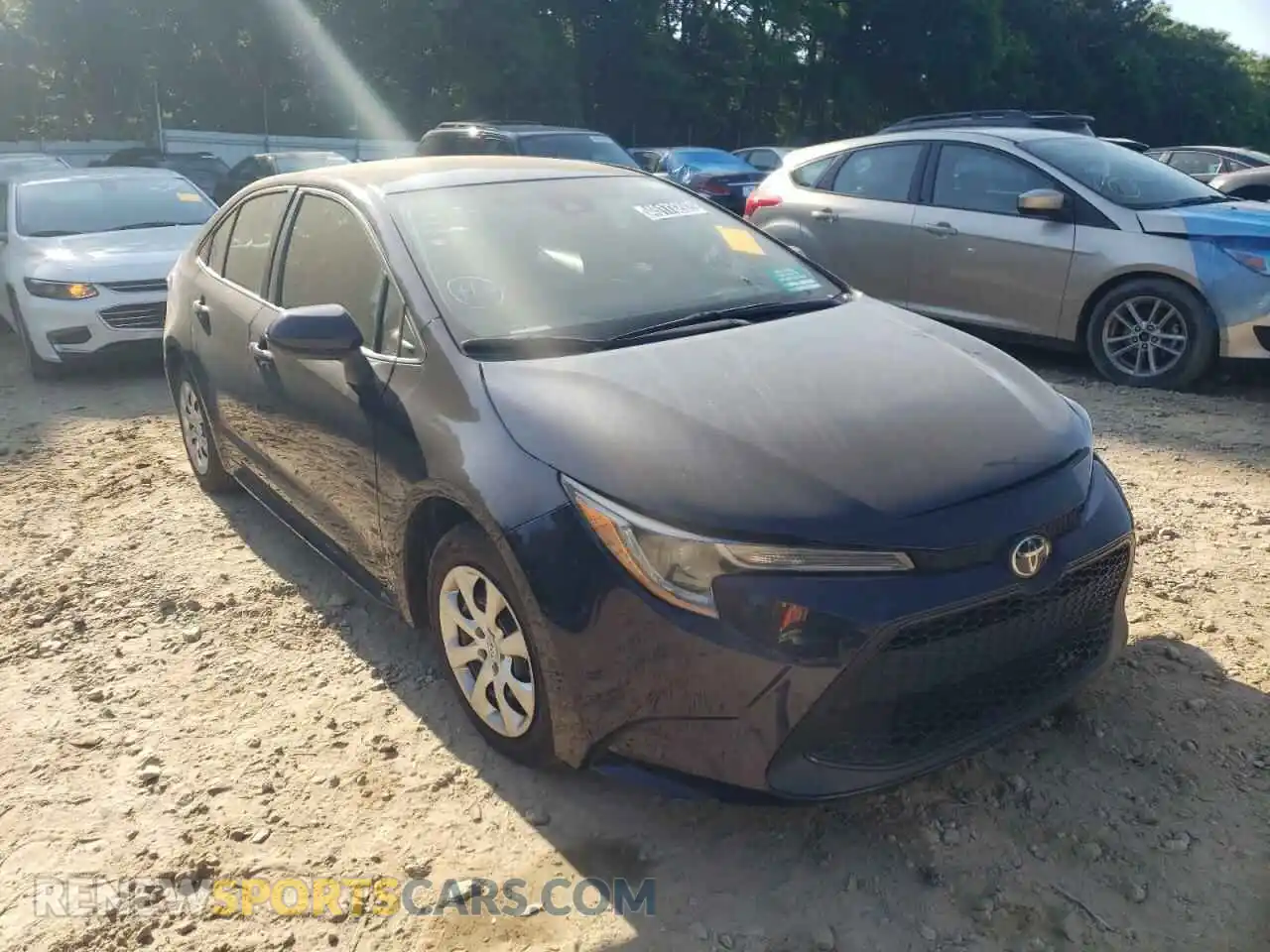 1 Фотография поврежденного автомобиля 5YFEPMAE8MP147827 TOYOTA COROLLA 2021