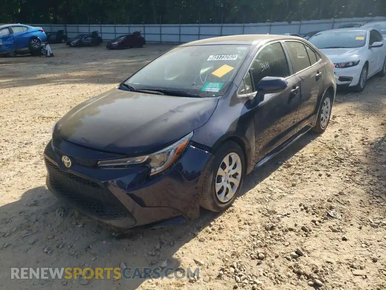 2 Фотография поврежденного автомобиля 5YFEPMAE8MP147827 TOYOTA COROLLA 2021