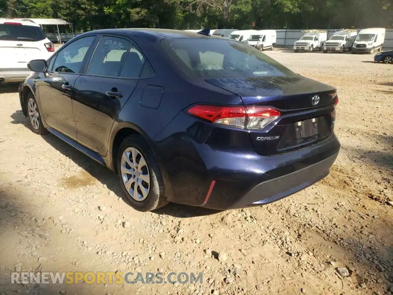 3 Фотография поврежденного автомобиля 5YFEPMAE8MP147827 TOYOTA COROLLA 2021
