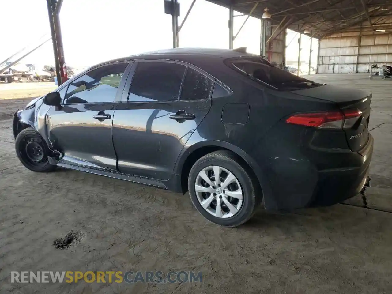 2 Photograph of a damaged car 5YFEPMAE8MP149299 TOYOTA COROLLA 2021