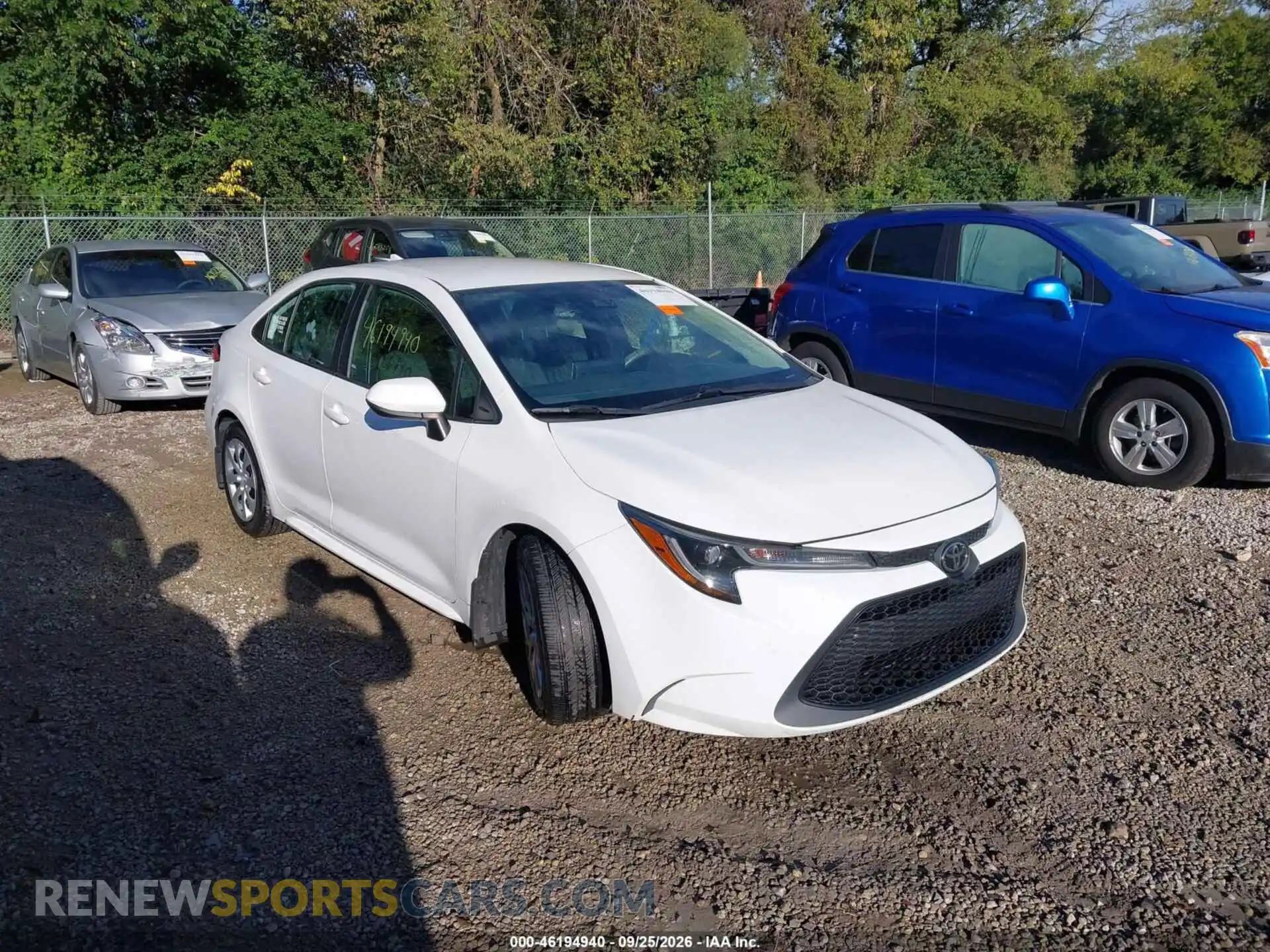 1 Photograph of a damaged car 5YFEPMAE8MP161940 TOYOTA COROLLA 2021