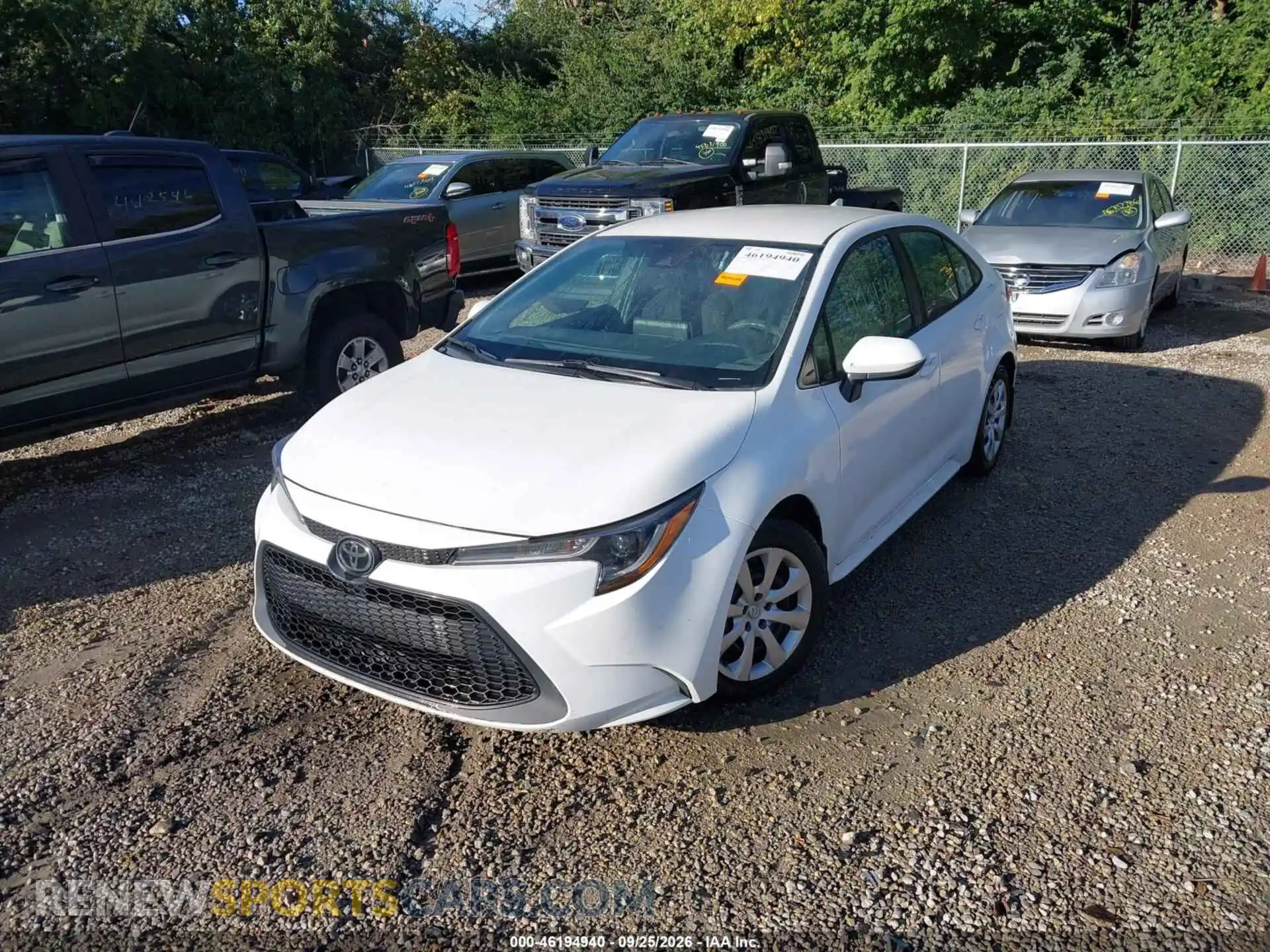 2 Photograph of a damaged car 5YFEPMAE8MP161940 TOYOTA COROLLA 2021