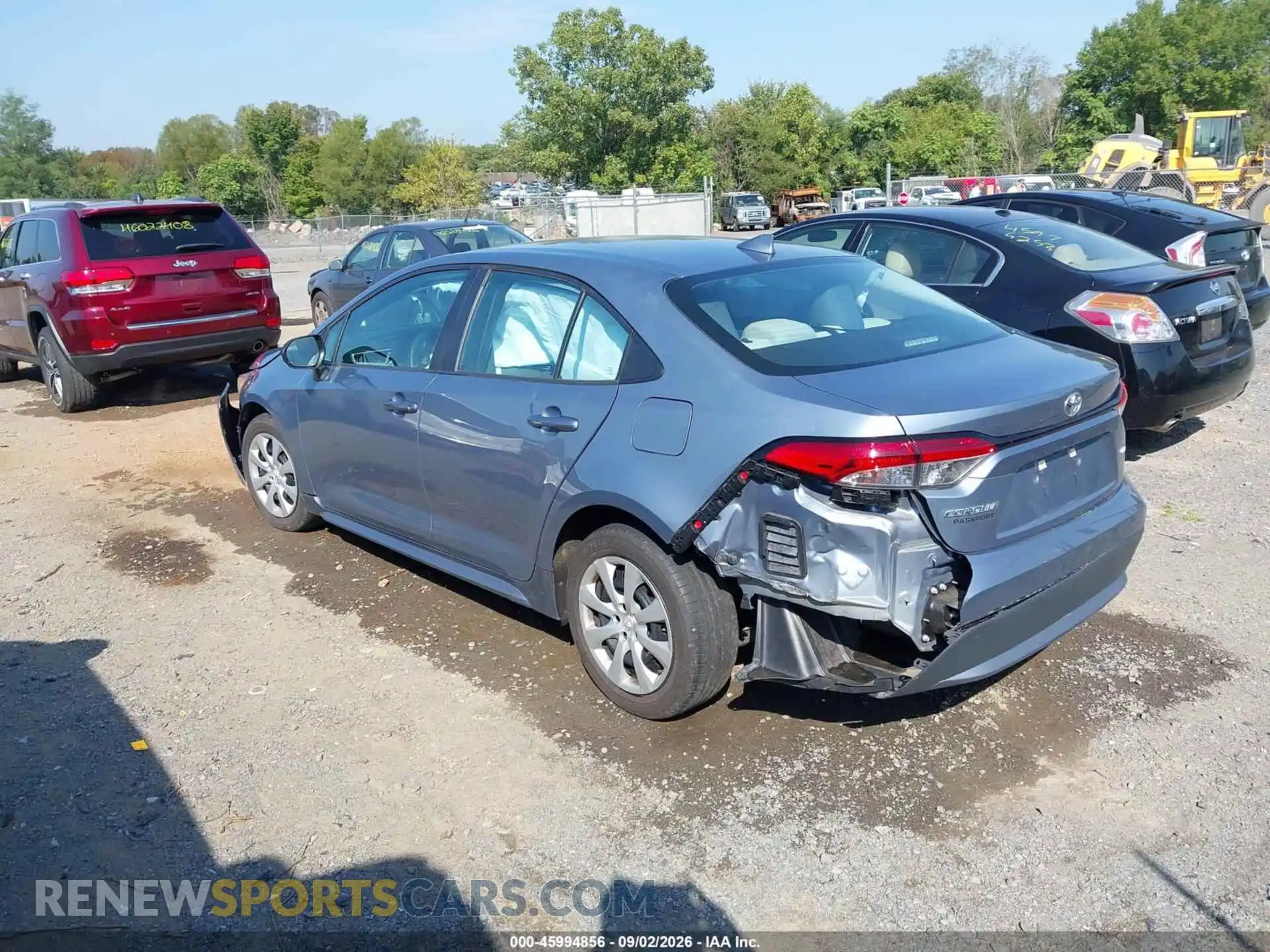 3 Photograph of a damaged car 5YFEPMAE8MP162800 TOYOTA COROLLA 2021