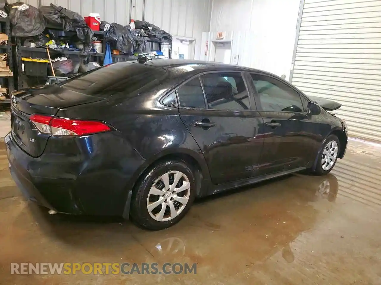3 fotografías del automóvil dañado 5YFEPMAE8MP163932 TOYOTA COROLLA 2021