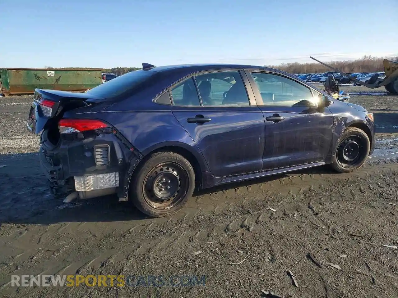 3 Photograph of a damaged car 5YFEPMAE8MP165180 TOYOTA COROLLA 2021