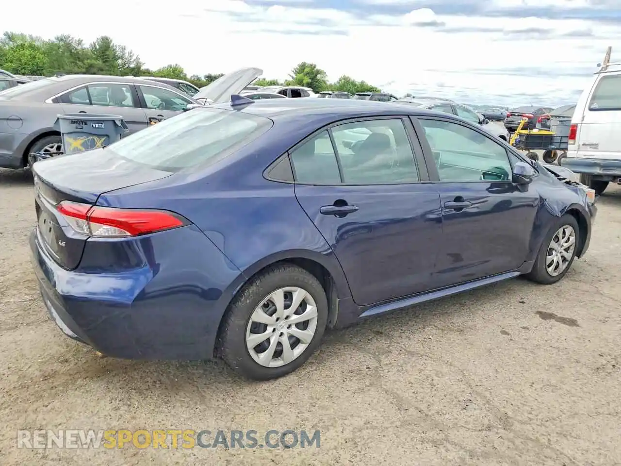 3 Фотография поврежденного автомобиля 5YFEPMAE8MP166619 TOYOTA COROLLA 2021