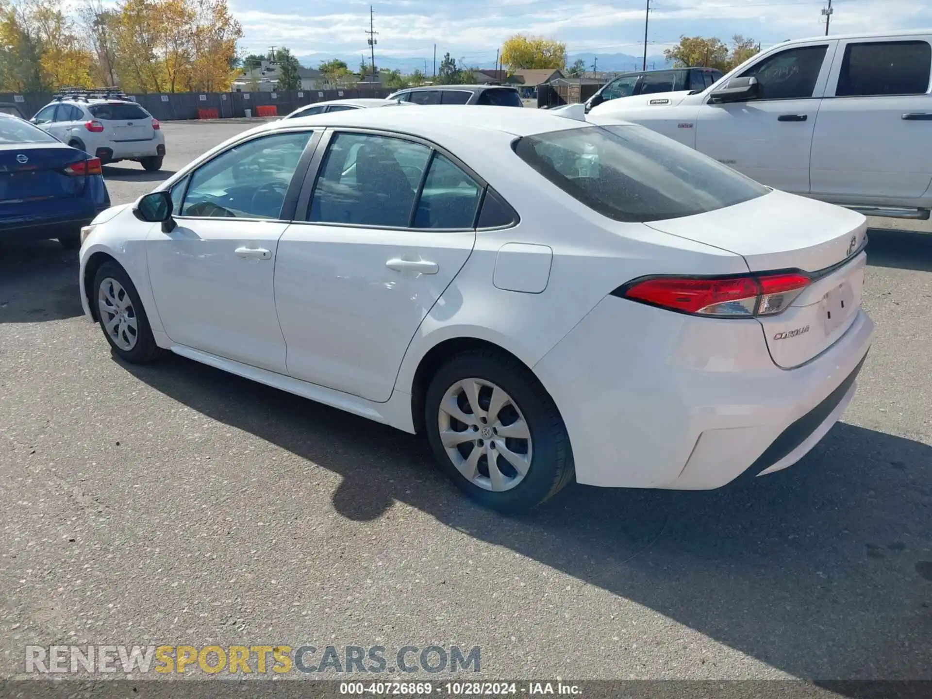 3 Photograph of a damaged car 5YFEPMAE8MP167401 TOYOTA COROLLA 2021