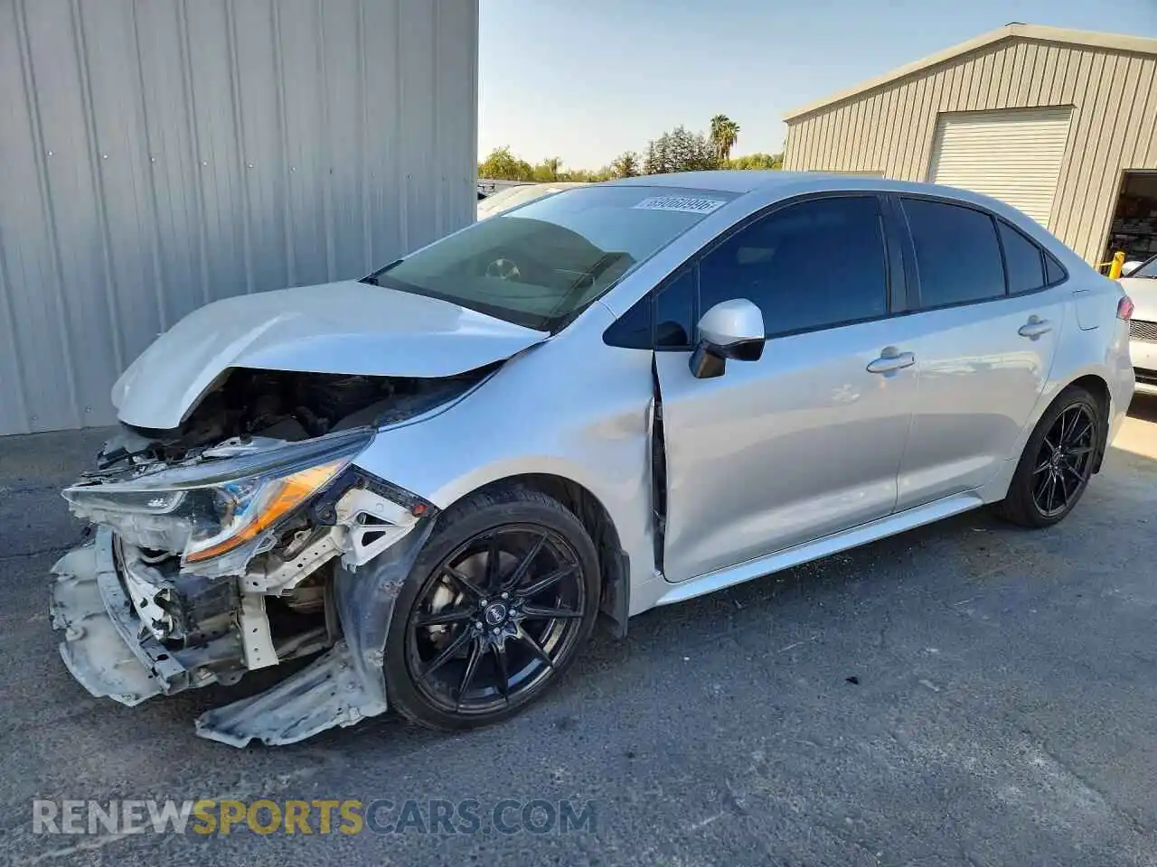 1 Photograph of a damaged car 5YFEPMAE8MP167799 TOYOTA COROLLA 2021