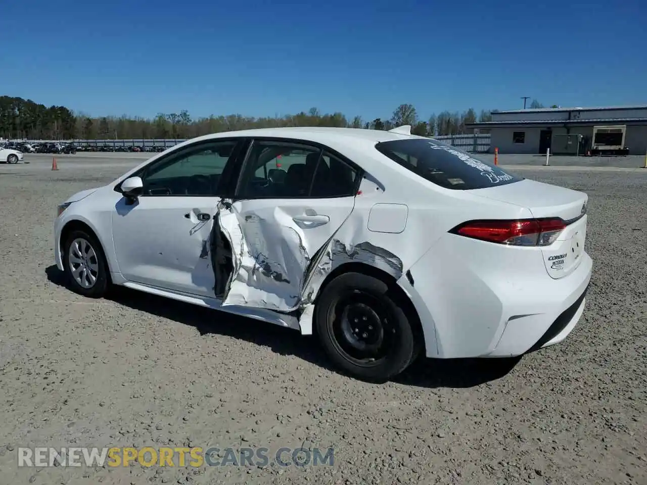 2 Photograph of a damaged car 5YFEPMAE8MP172100 TOYOTA COROLLA 2021