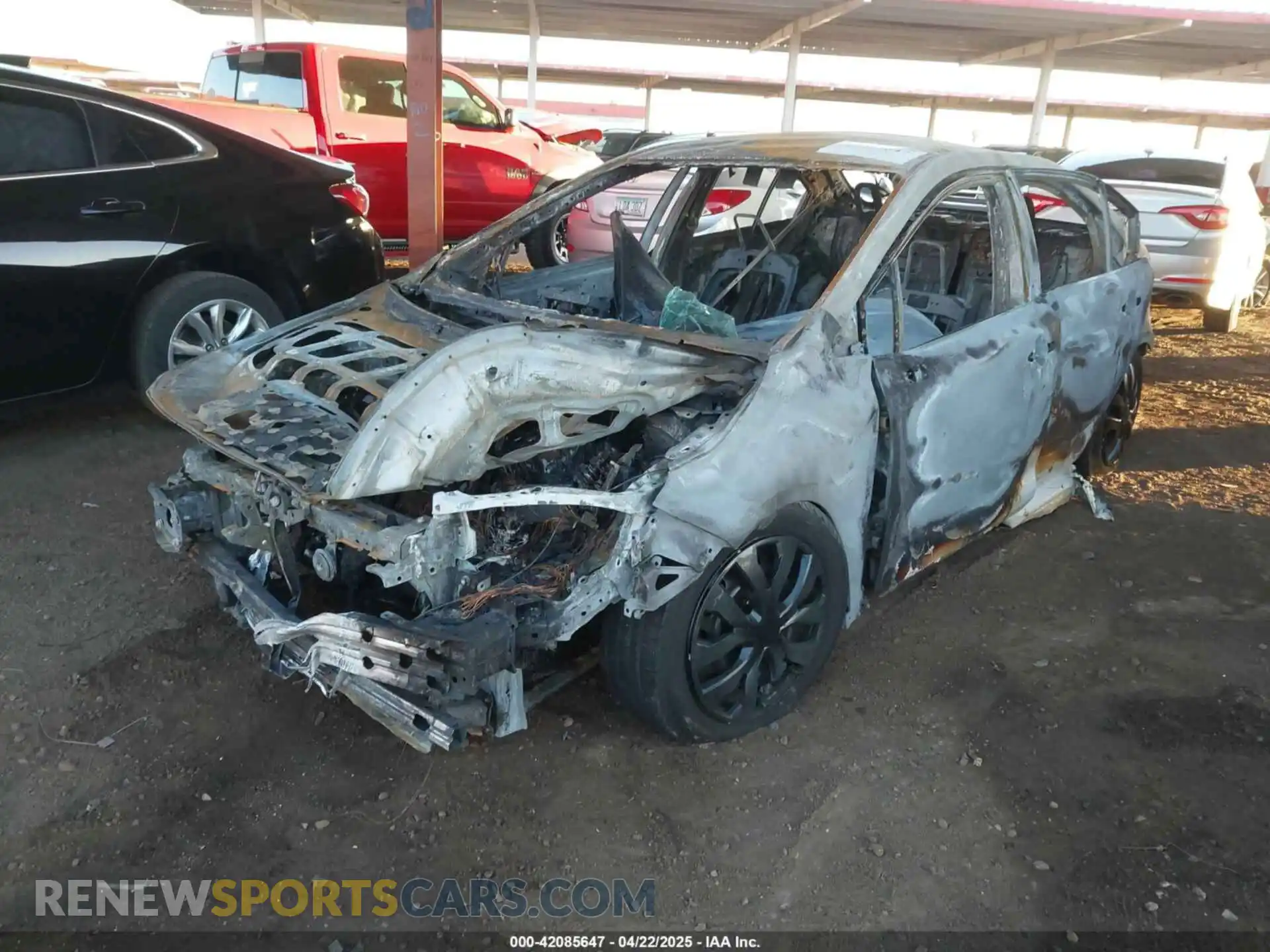 2 Photograph of a damaged car 5YFEPMAE8MP172579 TOYOTA COROLLA 2021