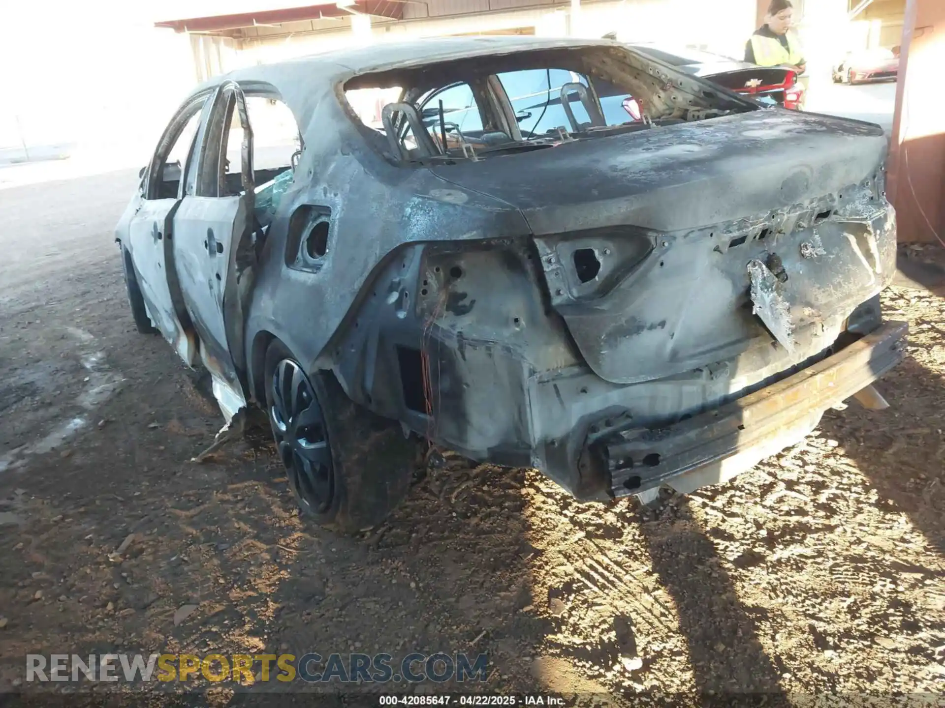 3 Photograph of a damaged car 5YFEPMAE8MP172579 TOYOTA COROLLA 2021
