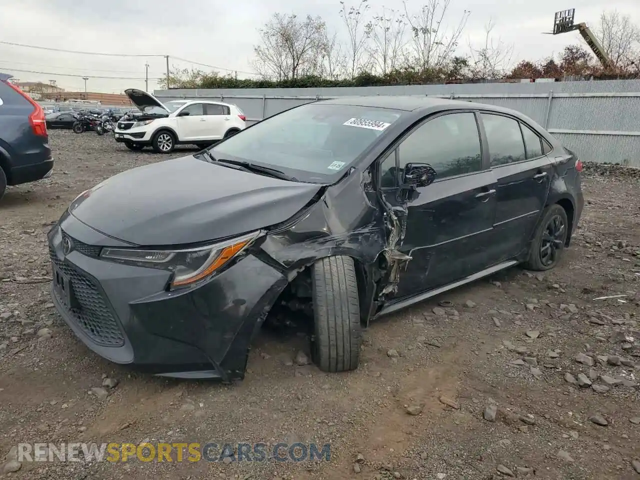 1 Photograph of a damaged car 5YFEPMAE8MP174686 TOYOTA COROLLA 2021