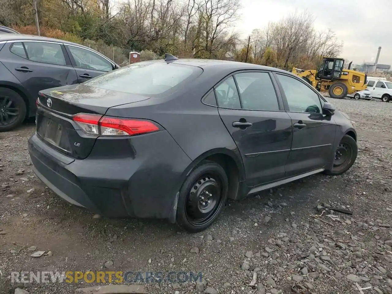 3 Photograph of a damaged car 5YFEPMAE8MP174686 TOYOTA COROLLA 2021