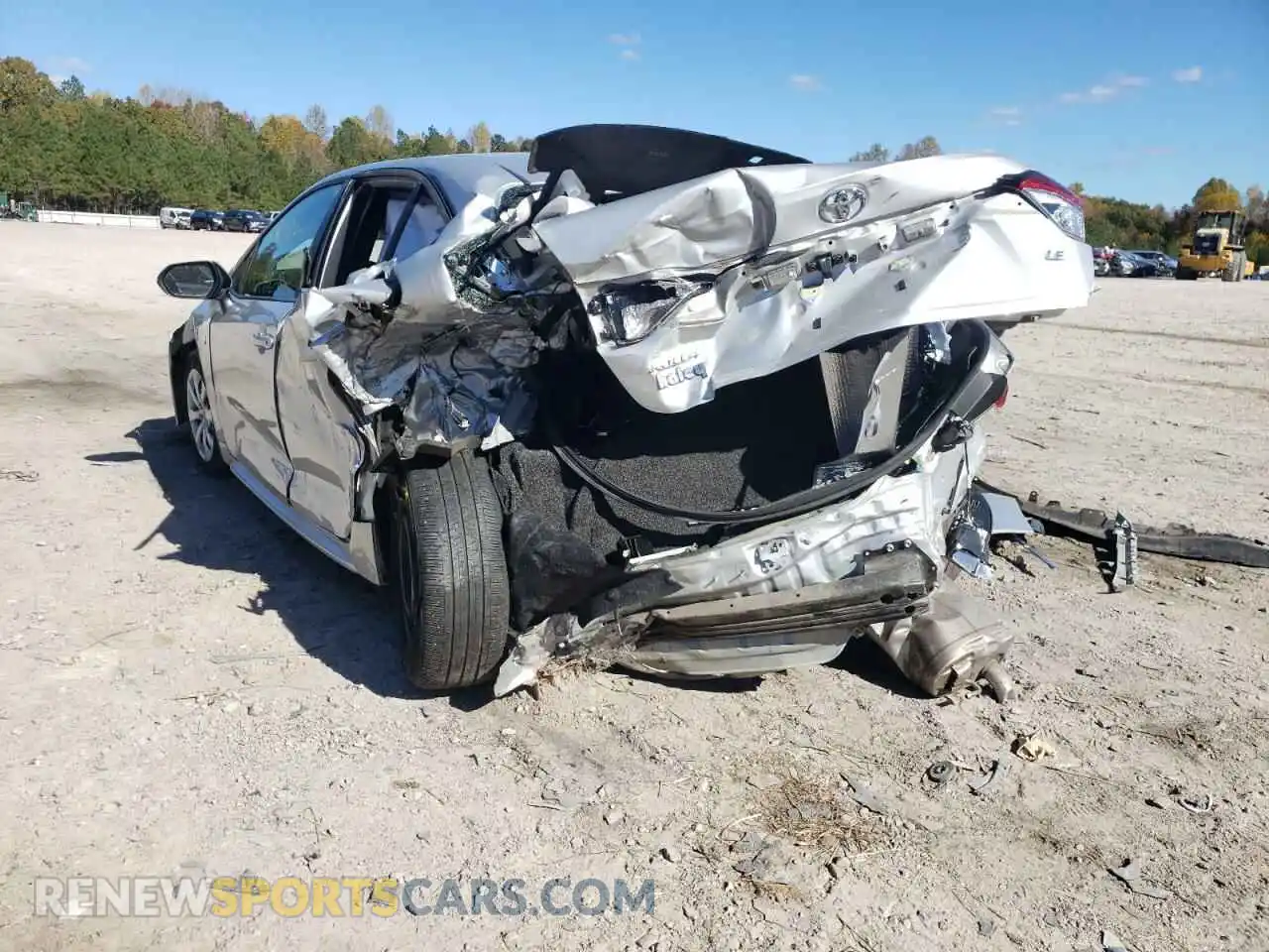 3 Photograph of a damaged car 5YFEPMAE8MP174977 TOYOTA COROLLA 2021