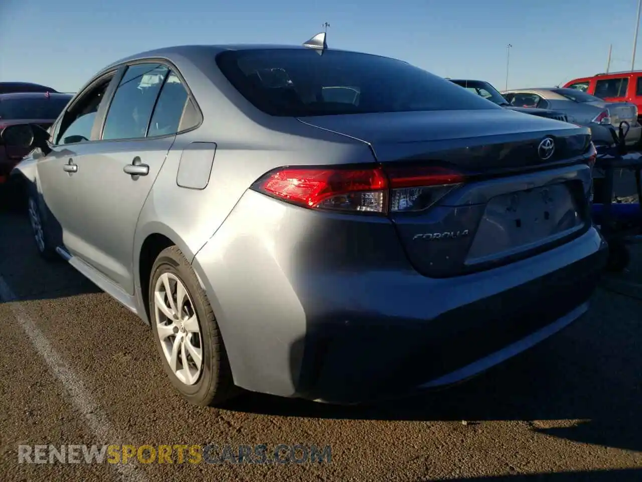 3 Photograph of a damaged car 5YFEPMAE8MP179581 TOYOTA COROLLA 2021