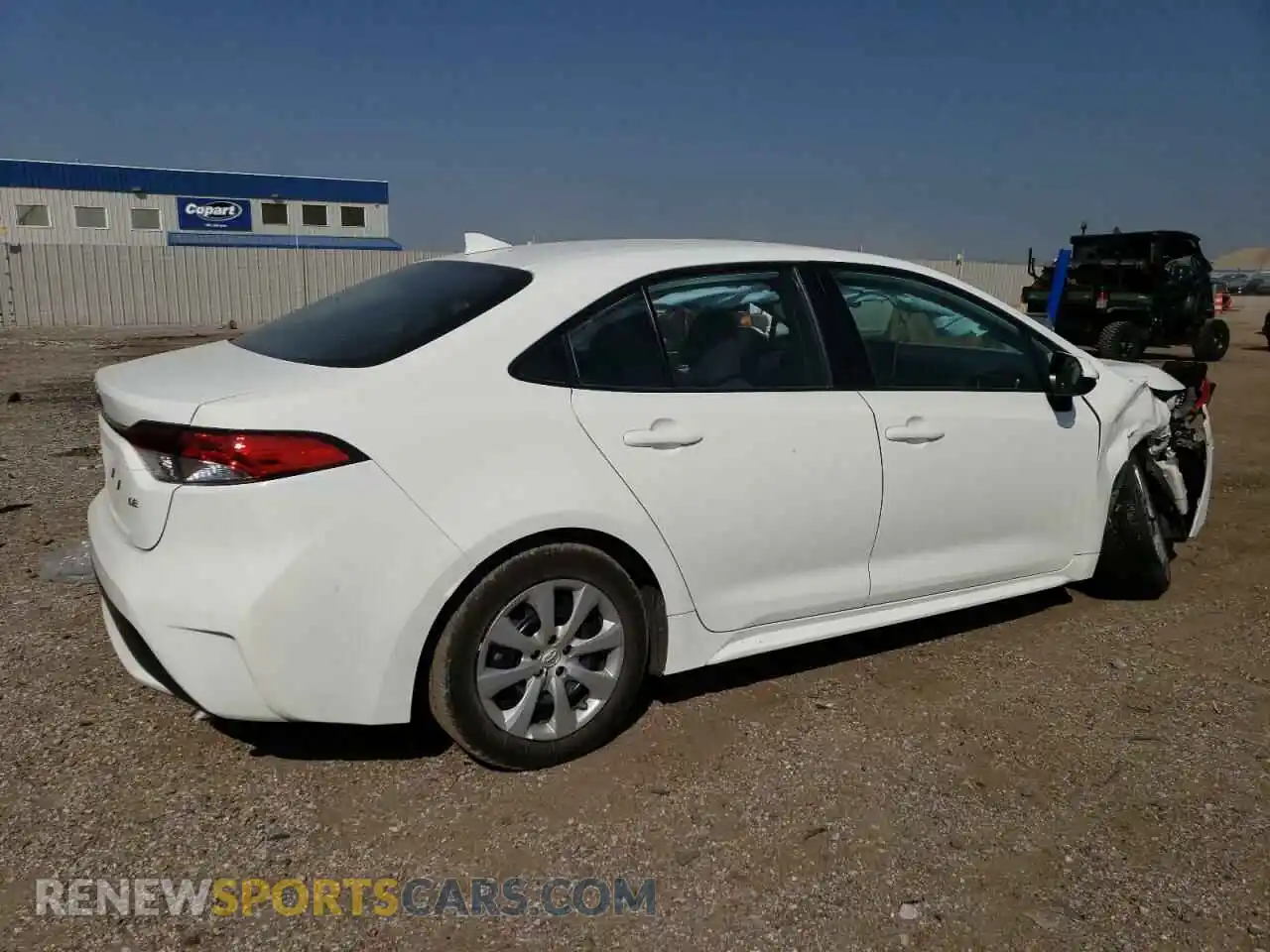 3 Photograph of a damaged car 5YFEPMAE8MP180567 TOYOTA COROLLA 2021