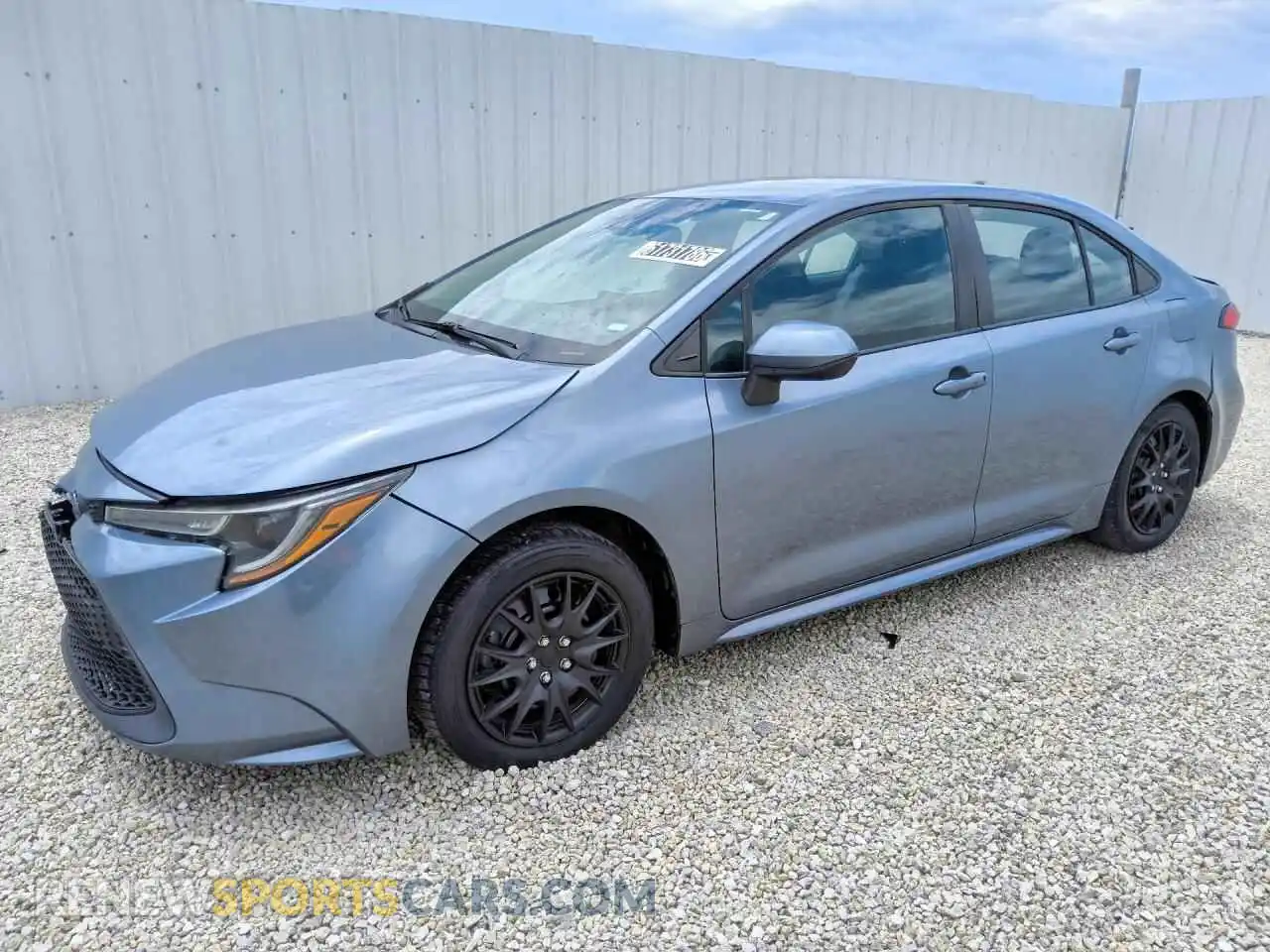 1 Photograph of a damaged car 5YFEPMAE8MP181198 TOYOTA COROLLA 2021