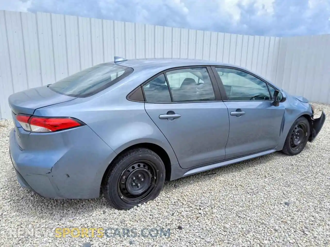 3 Photograph of a damaged car 5YFEPMAE8MP181198 TOYOTA COROLLA 2021